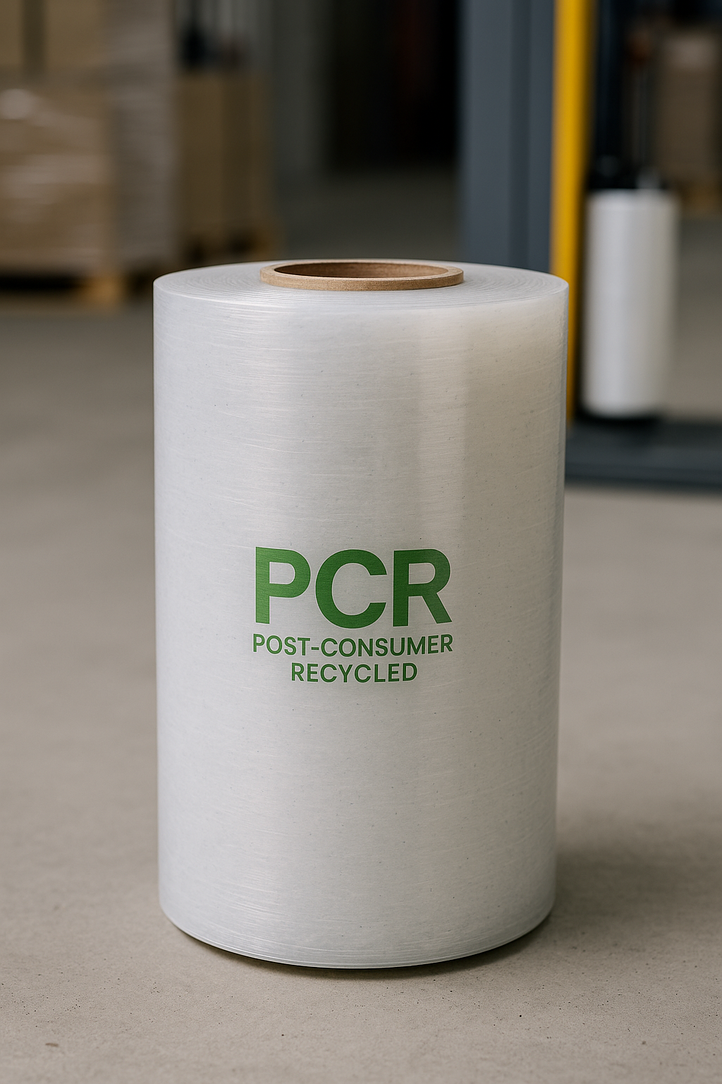 Stretchfolie mit PCR-Anteil – nachhaltig Verpacken ohne Kompromisse
